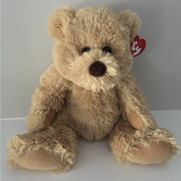 Ty Classic BORIS the Bear 12" Plush Stuffed Animal Toy New With Tag Soft Rare - Picture 1 of 2